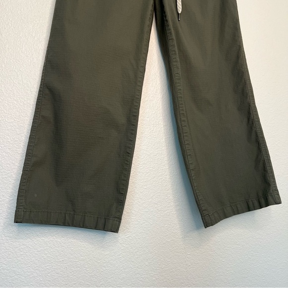 Vuori Ripstop Wideleg Pant green small - Picture 7 of 12